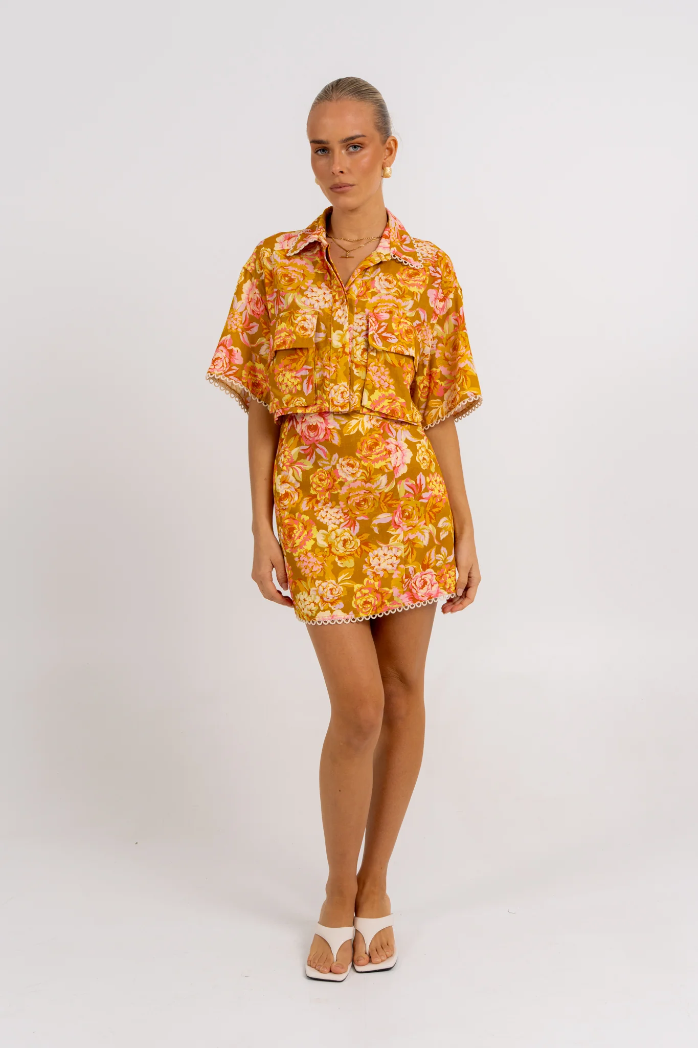 Esimio Shirt Hinterbloom Print - Image 3