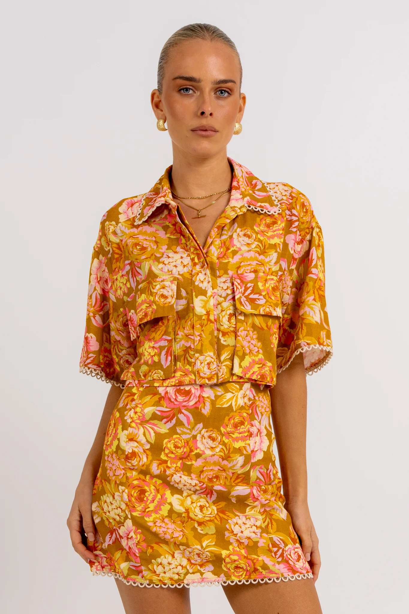 Esimio Shirt Hinterbloom Print - Image 7