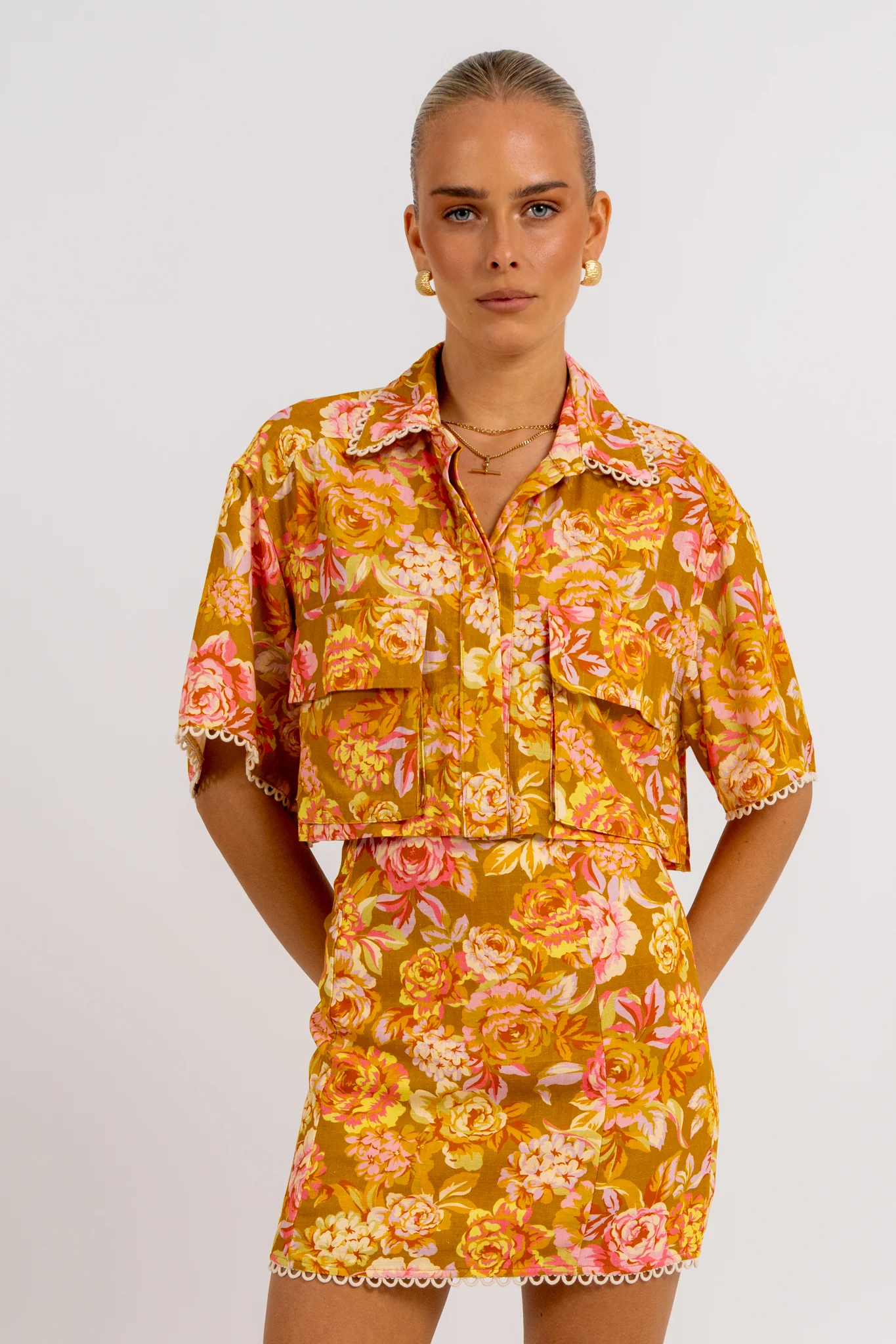 Esimio Shirt Hinterbloom Print - Image 9