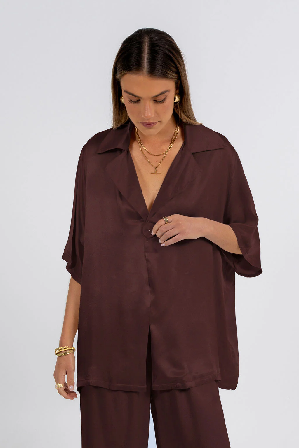 Eve Pants Chocolate - Image 10