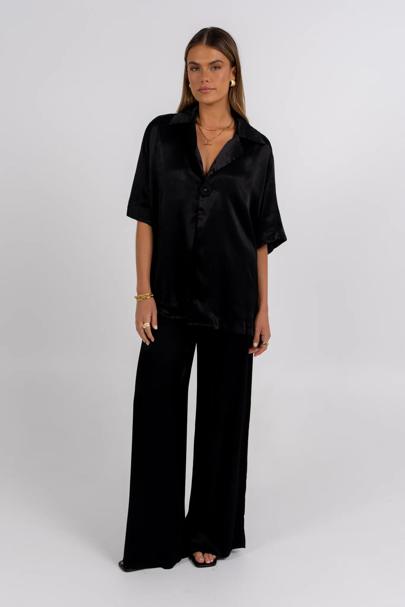 Francesca Shirt Black - Image 3