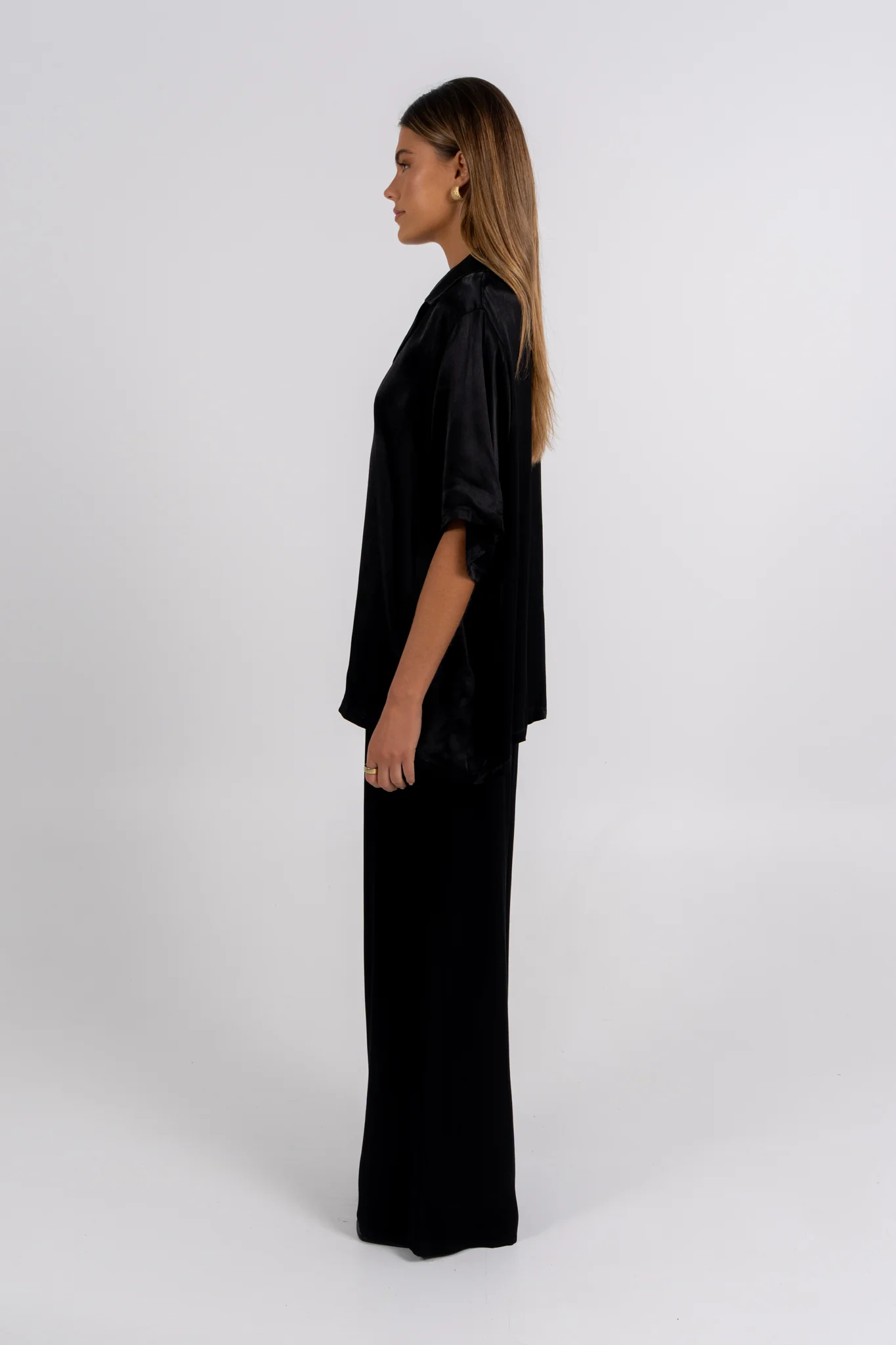 Francesca Shirt Black - Image 9