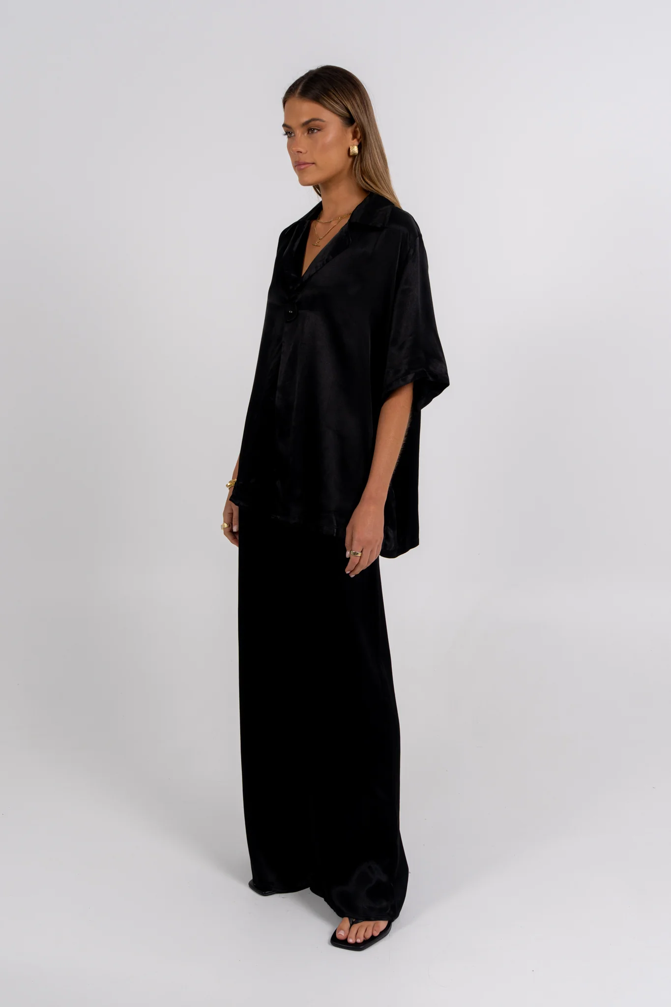 Francesca Shirt Black - Image 7