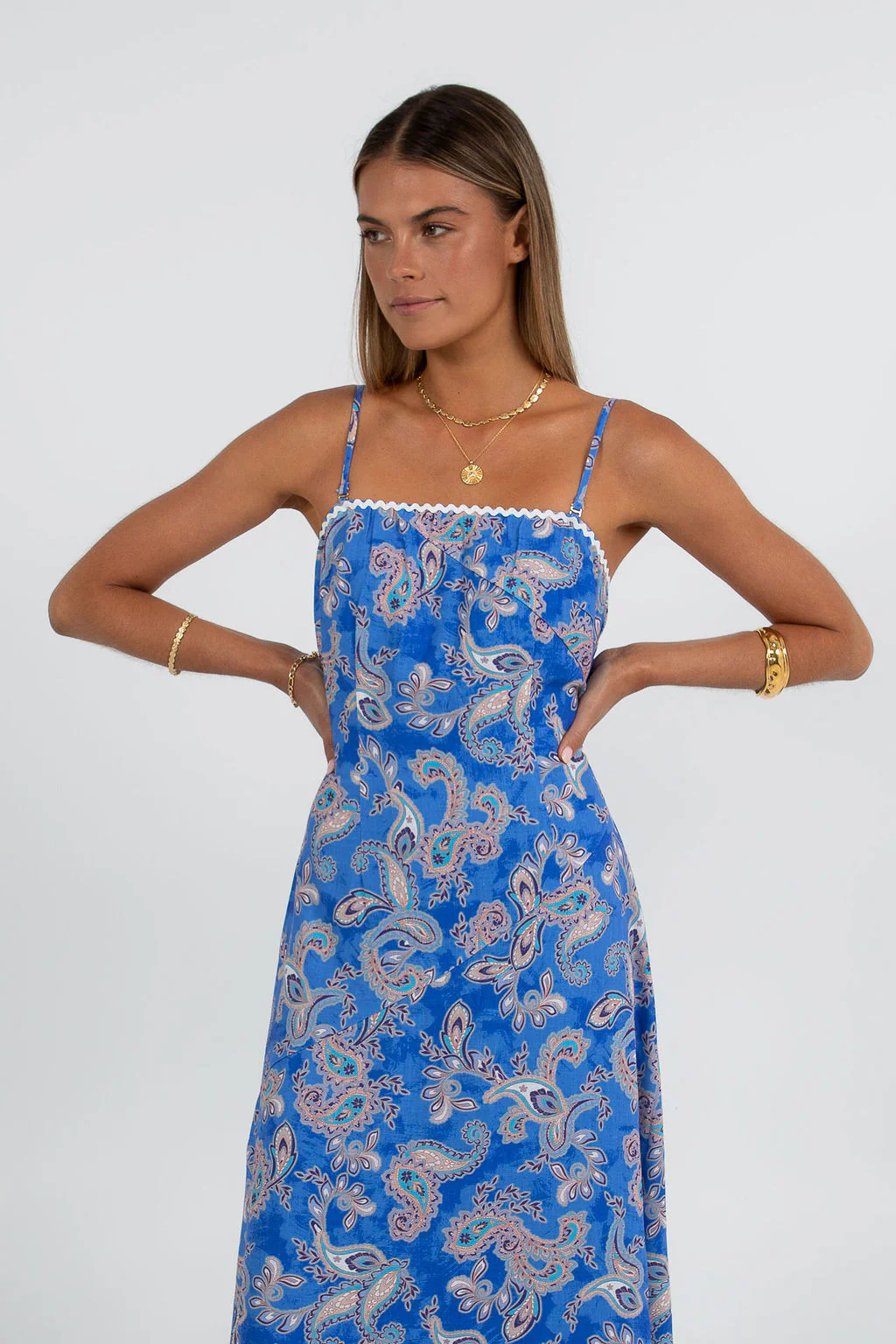 Fae Maxi Dress Oceana Print - Image 6