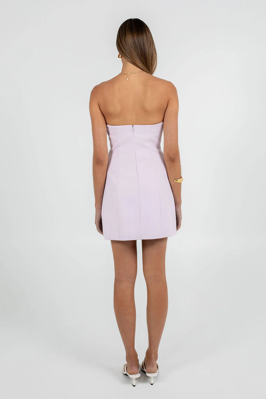 Fiarna Mini Dress Lilac - Image 3