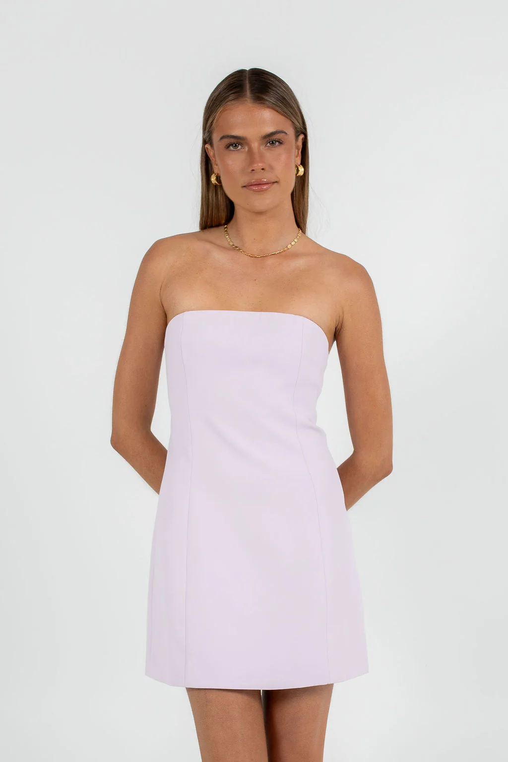 Fiarna Mini Dress Lilac - Image 7