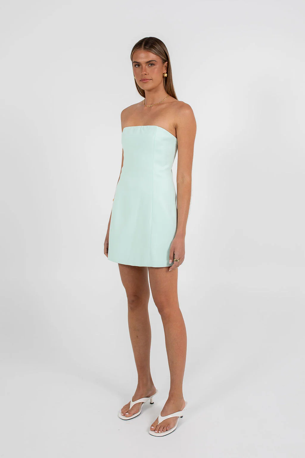 Fiarna Mini Dress Spearmint - Image 3