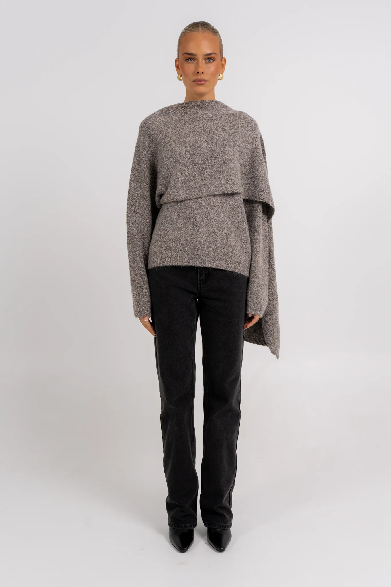 Filip Knit Grey Marle - Image 4