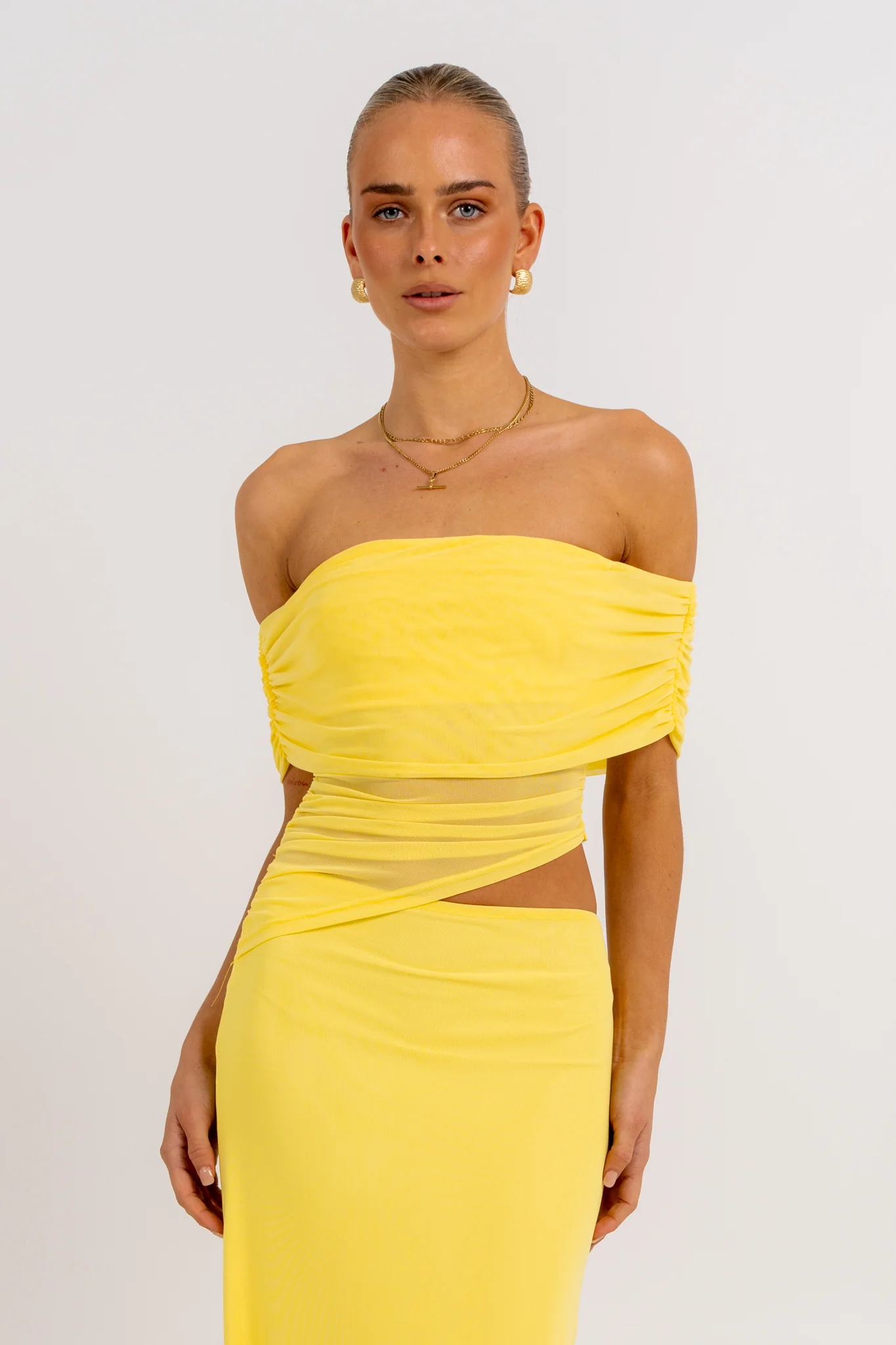 Fiora Maxi Dress Canary Yellow - Image 6