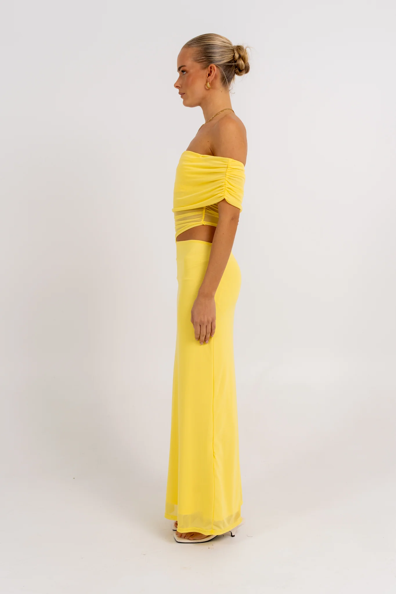 Fiora Maxi Dress Canary Yellow - Image 8