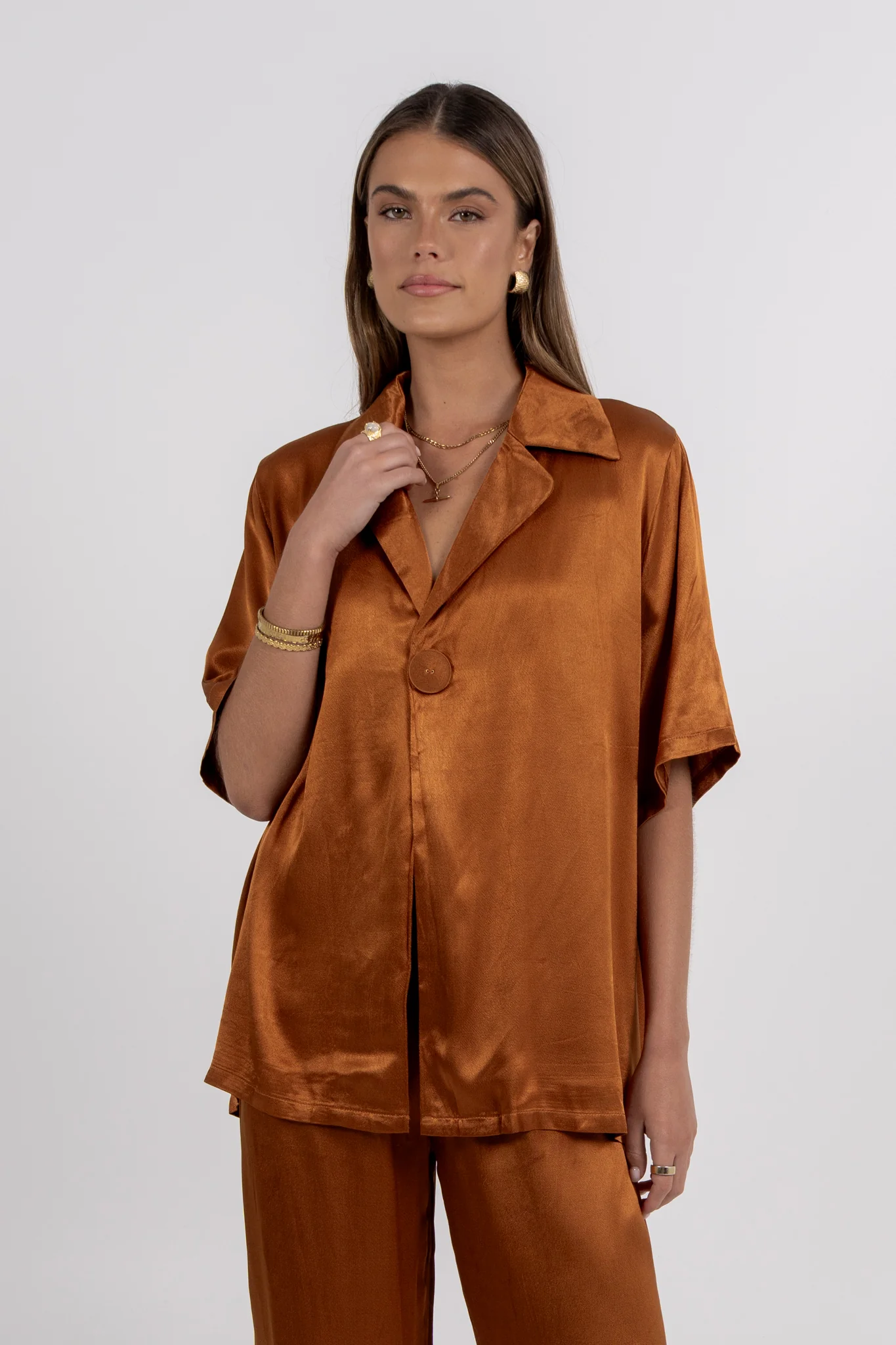 Francesca Shirt Caramel