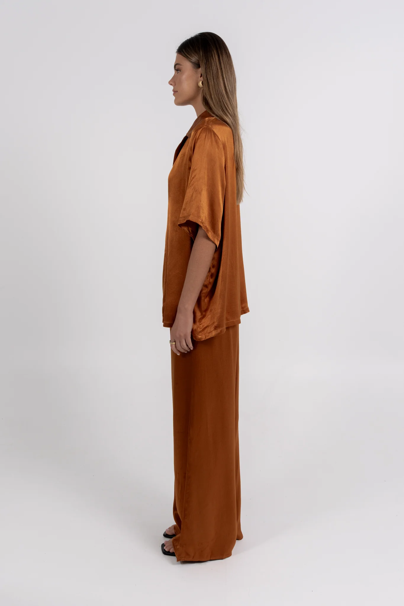 Francesca Shirt Caramel - Image 9