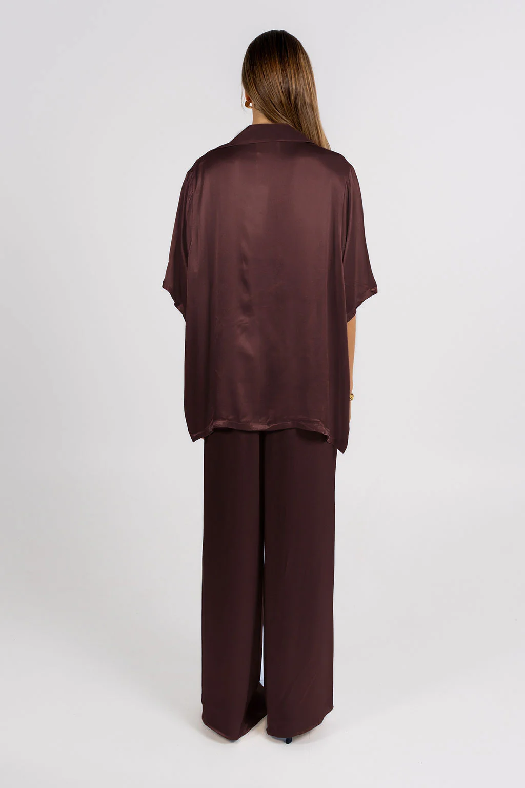 Francesca Shirt Chocolate - Image 4