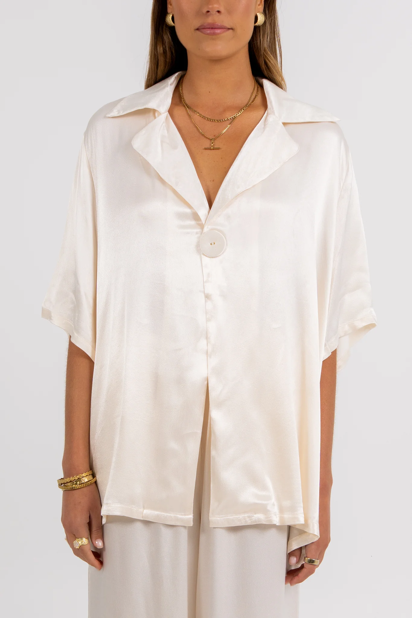 Francesca Shirt Cream - Image 2
