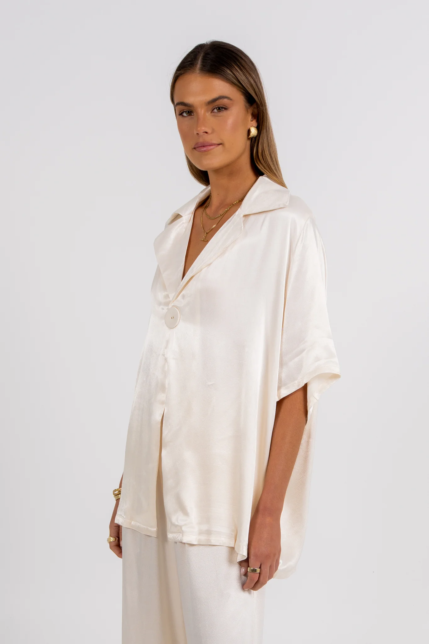 Francesca Shirt Cream - Image 6
