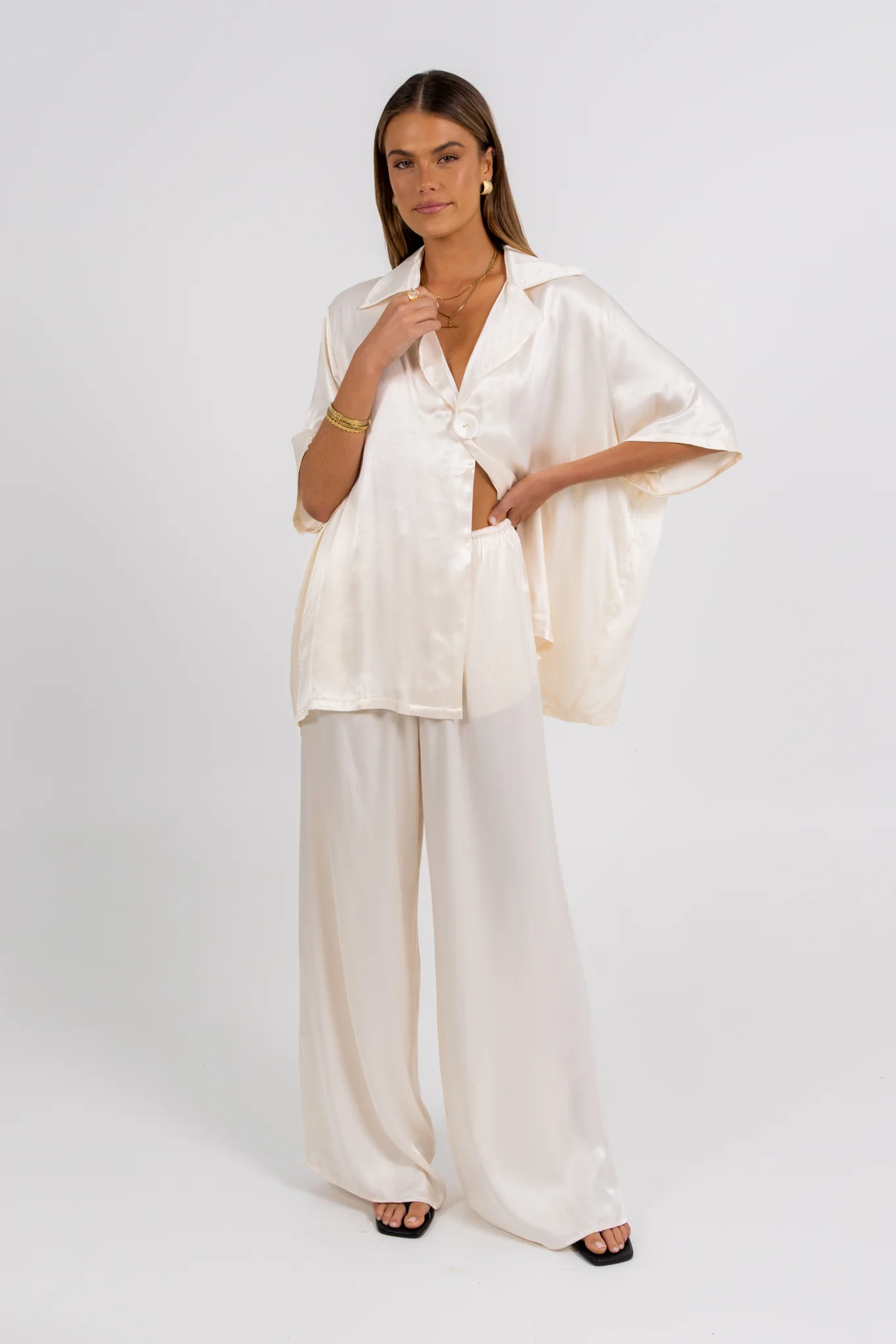 Francesca Shirt Cream - Image 8