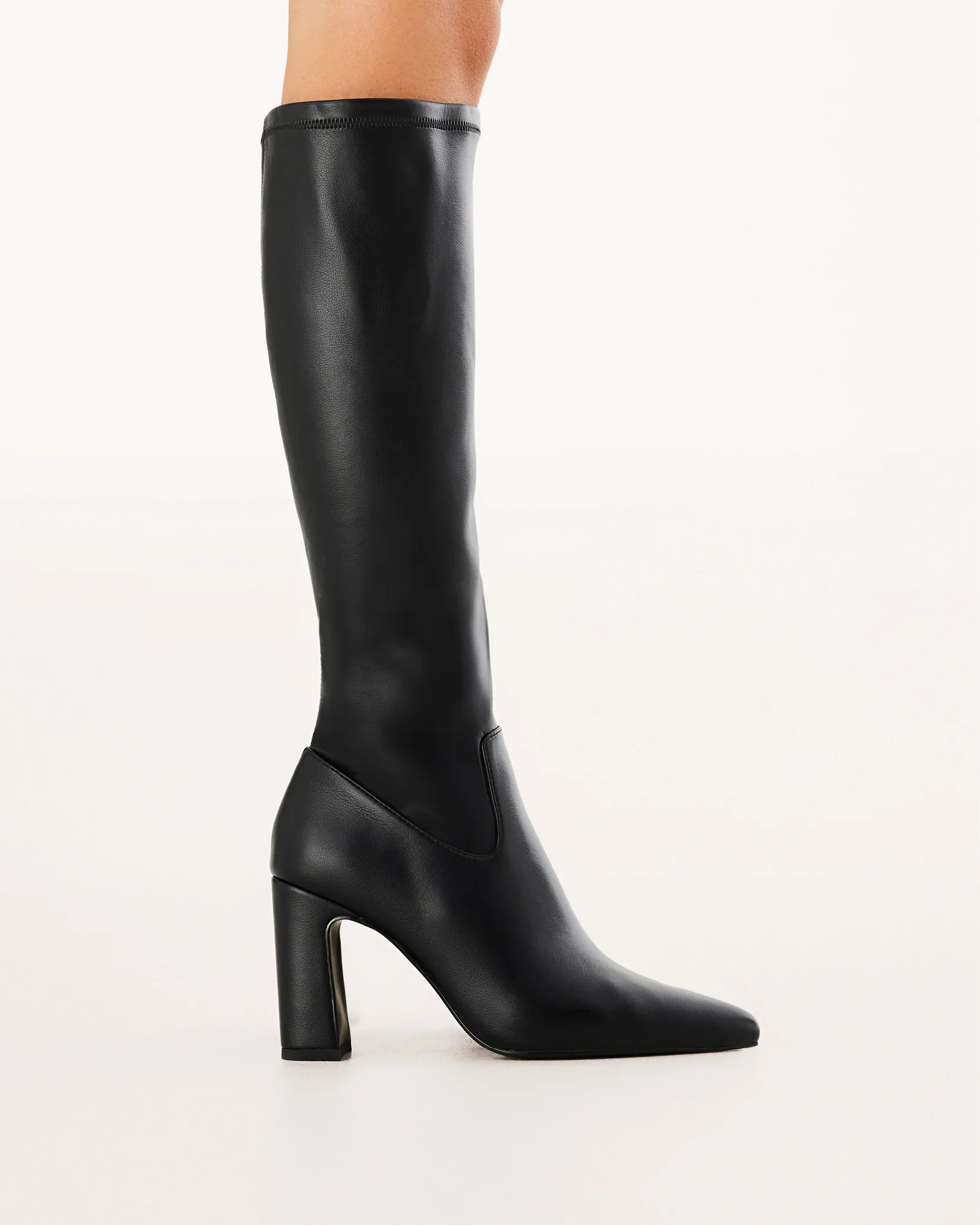 Freddy Knee High Boots Black - Image 2