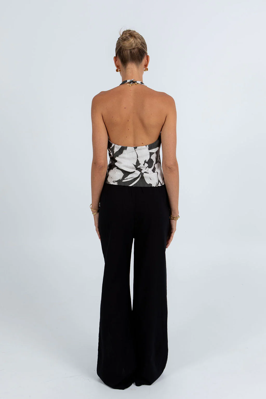 Fresco Halter Top Florique Print - Image 4