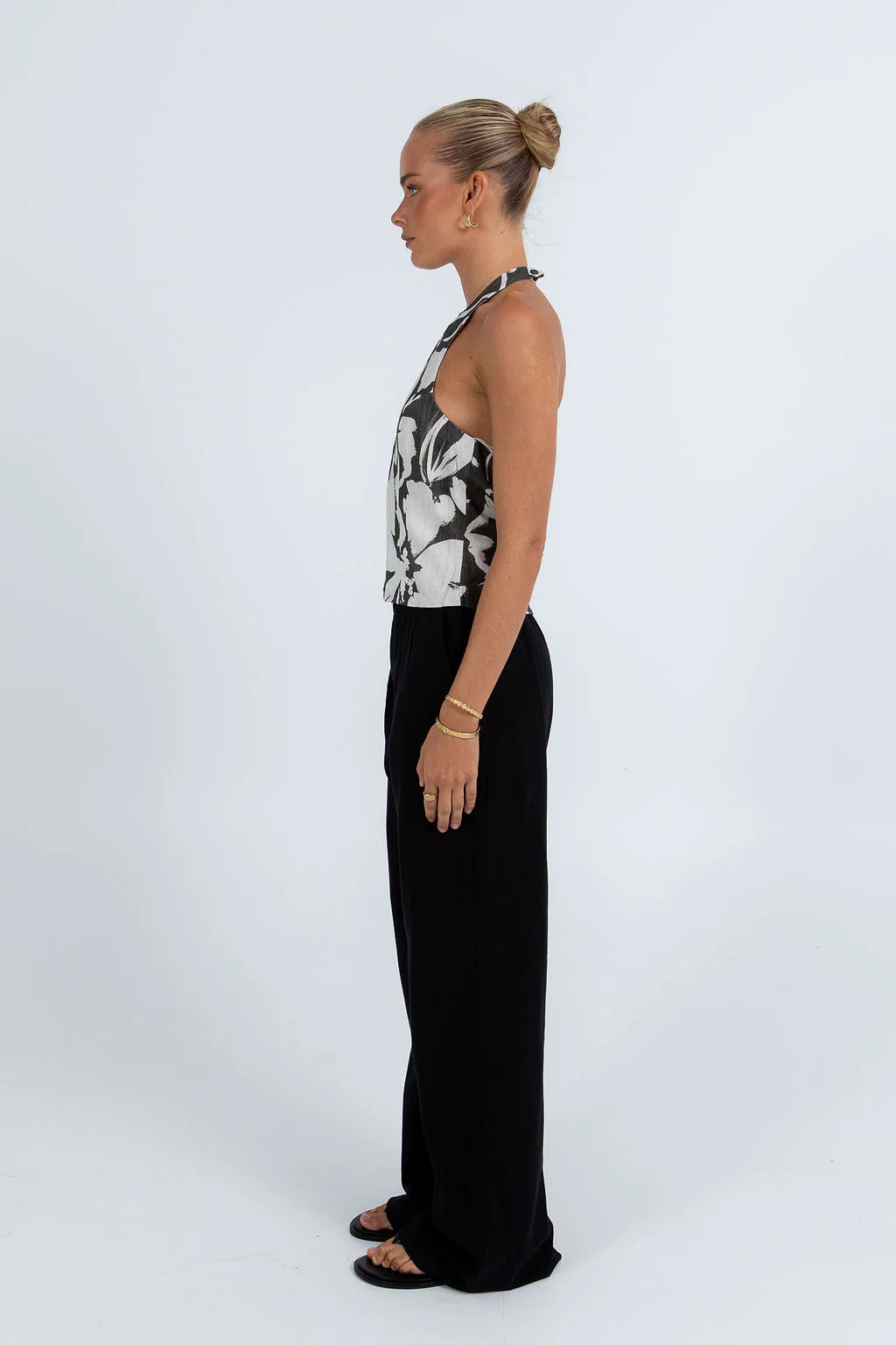 Fresco Halter Top Florique Print - Image 6