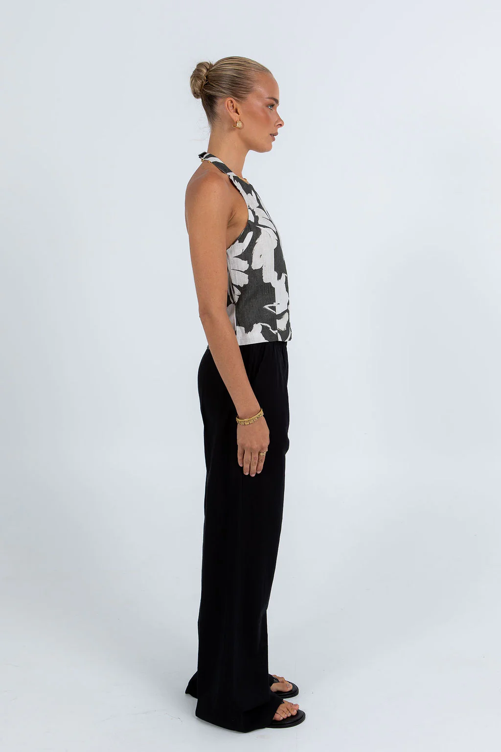 Fresco Halter Top Florique Print - Image 8