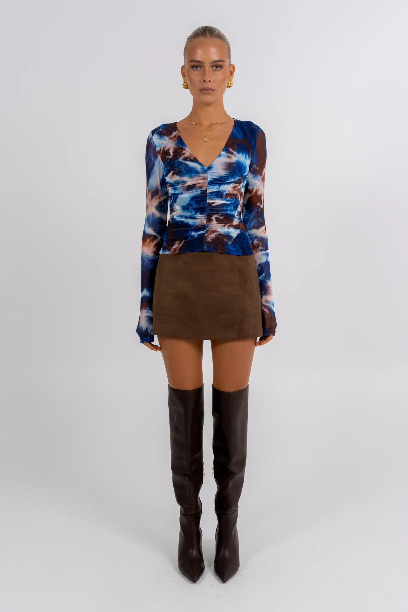 Gala Top Midnight Haze