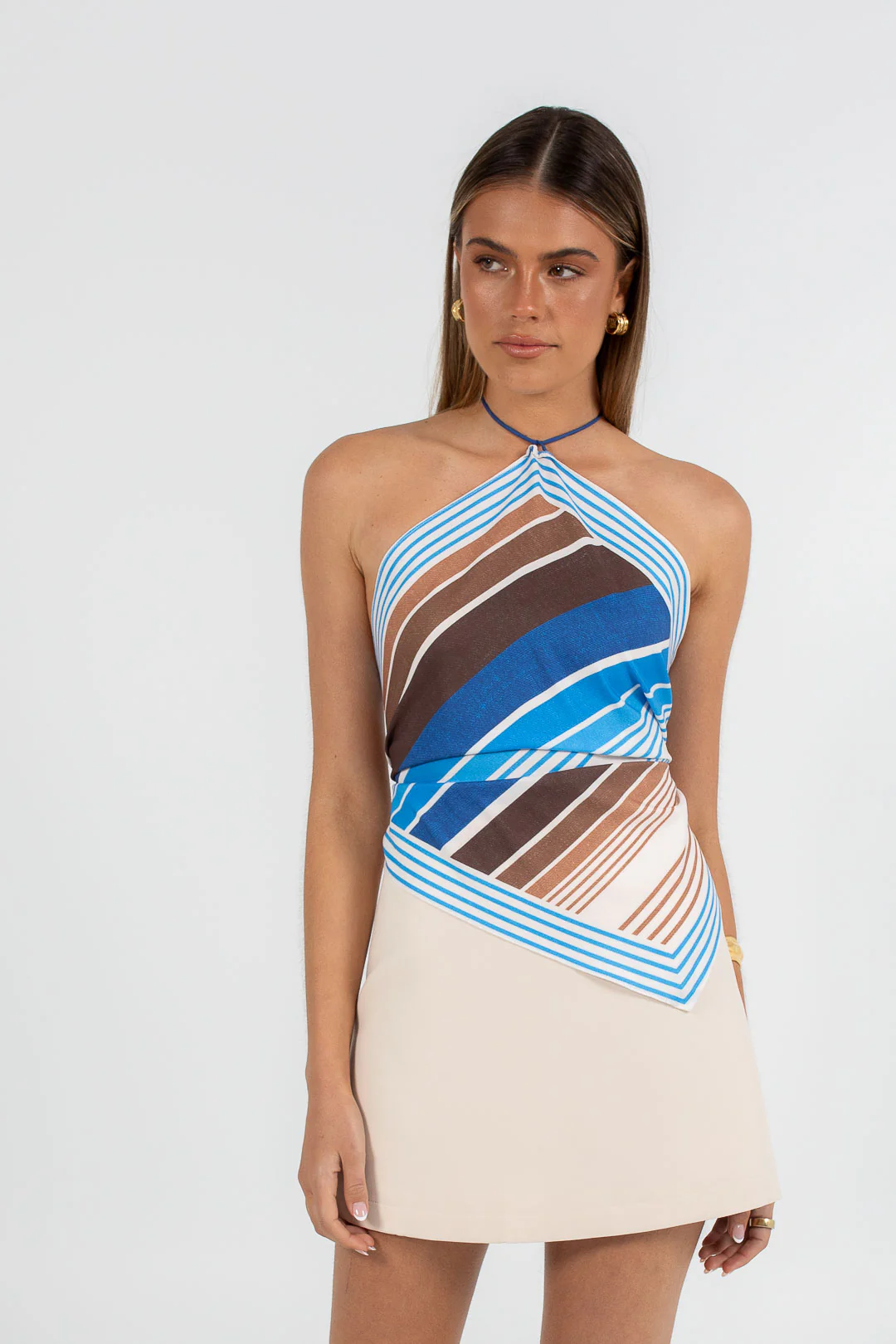 Gavdos Scarf Top Paros Stripe - Image 8