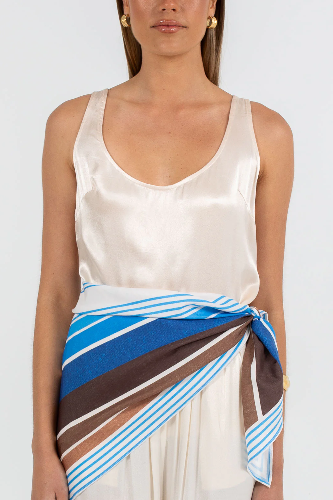 Gavdos Scarf Top Paros Stripe - Image 9