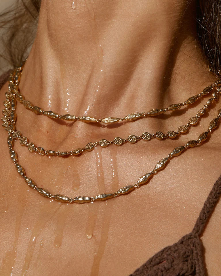 Gigi Necklace Gold - Image 5