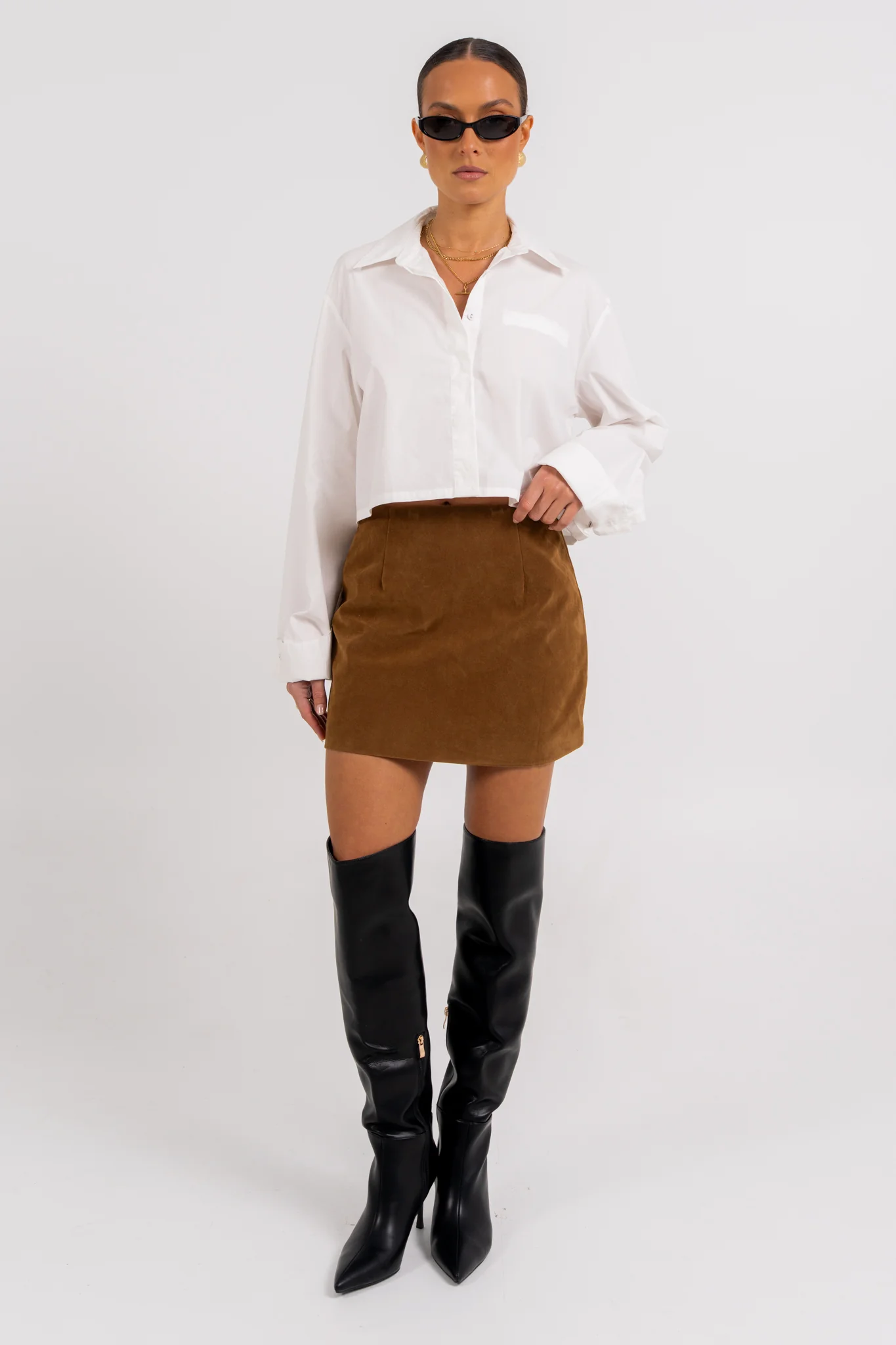 Gina Skirt Tan - Image 6