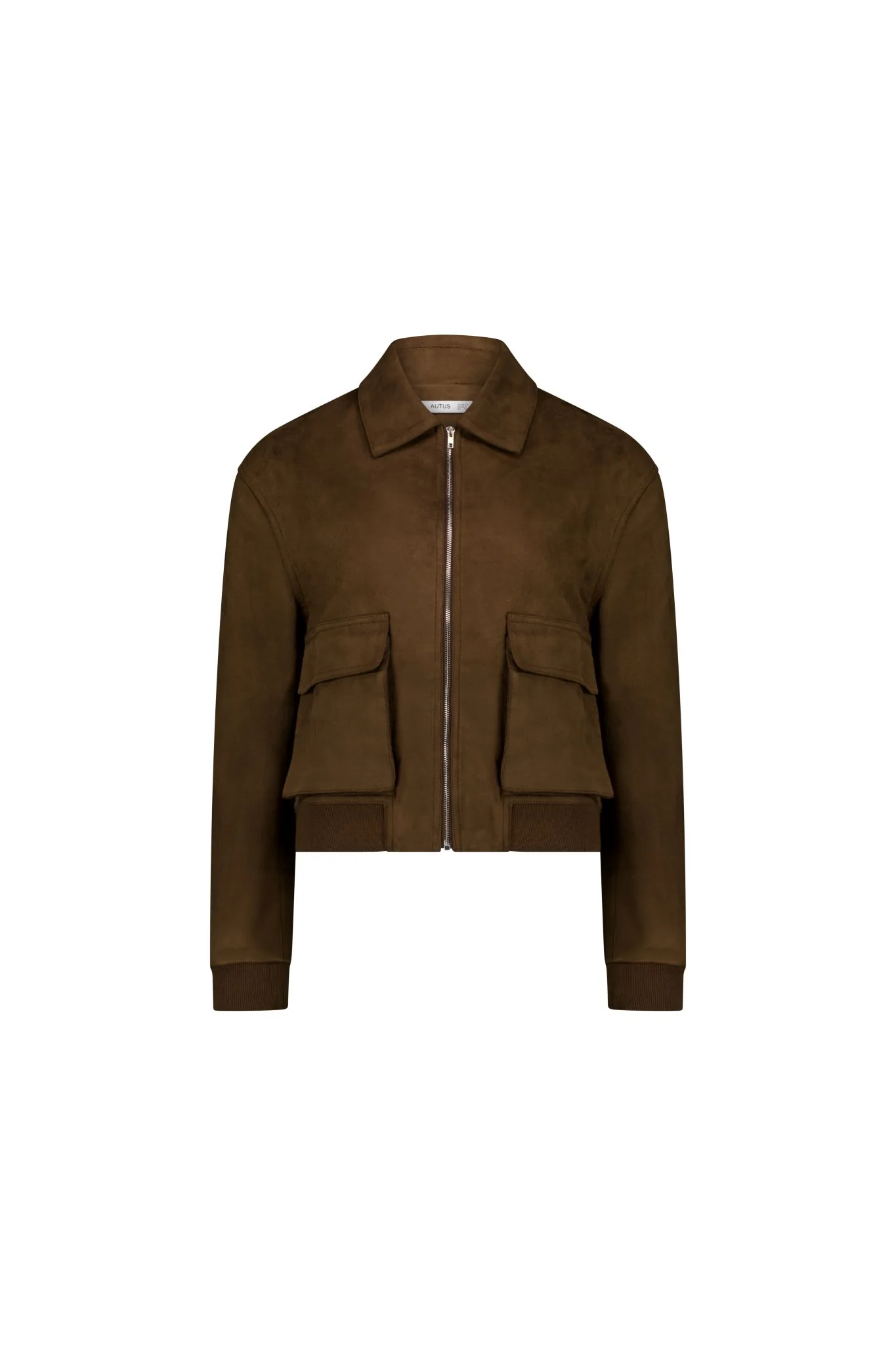 Gracelyn Bomber Jacket Chocolate - Image 10