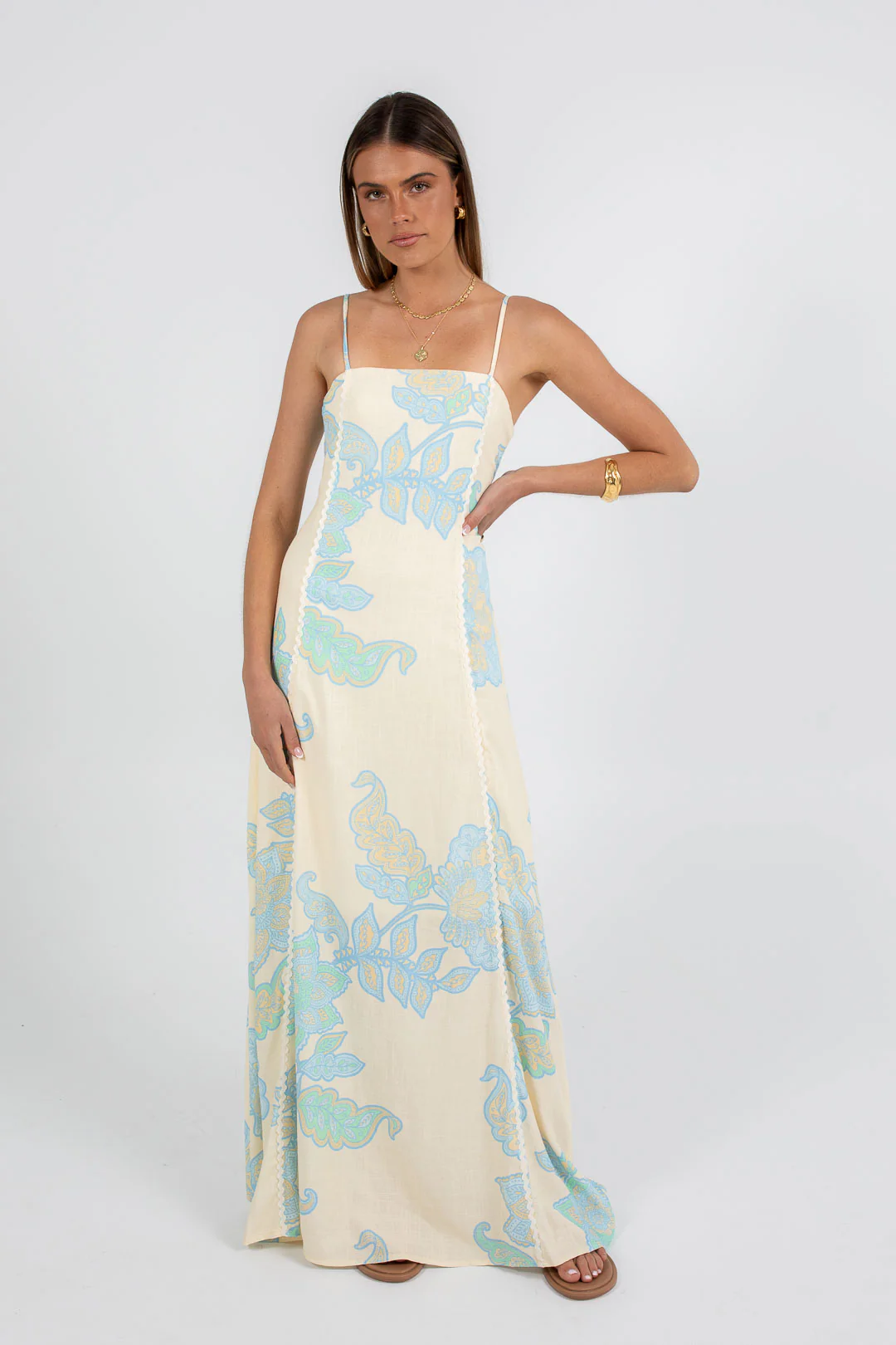 Grazie Maxi Dress Lunelle Print - Image 4