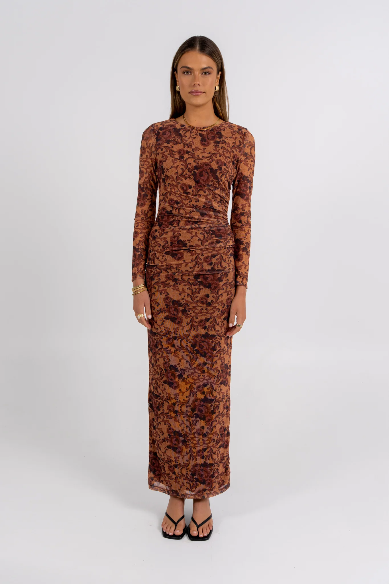Helena Maxi Dress Heirloom Print - Image 3