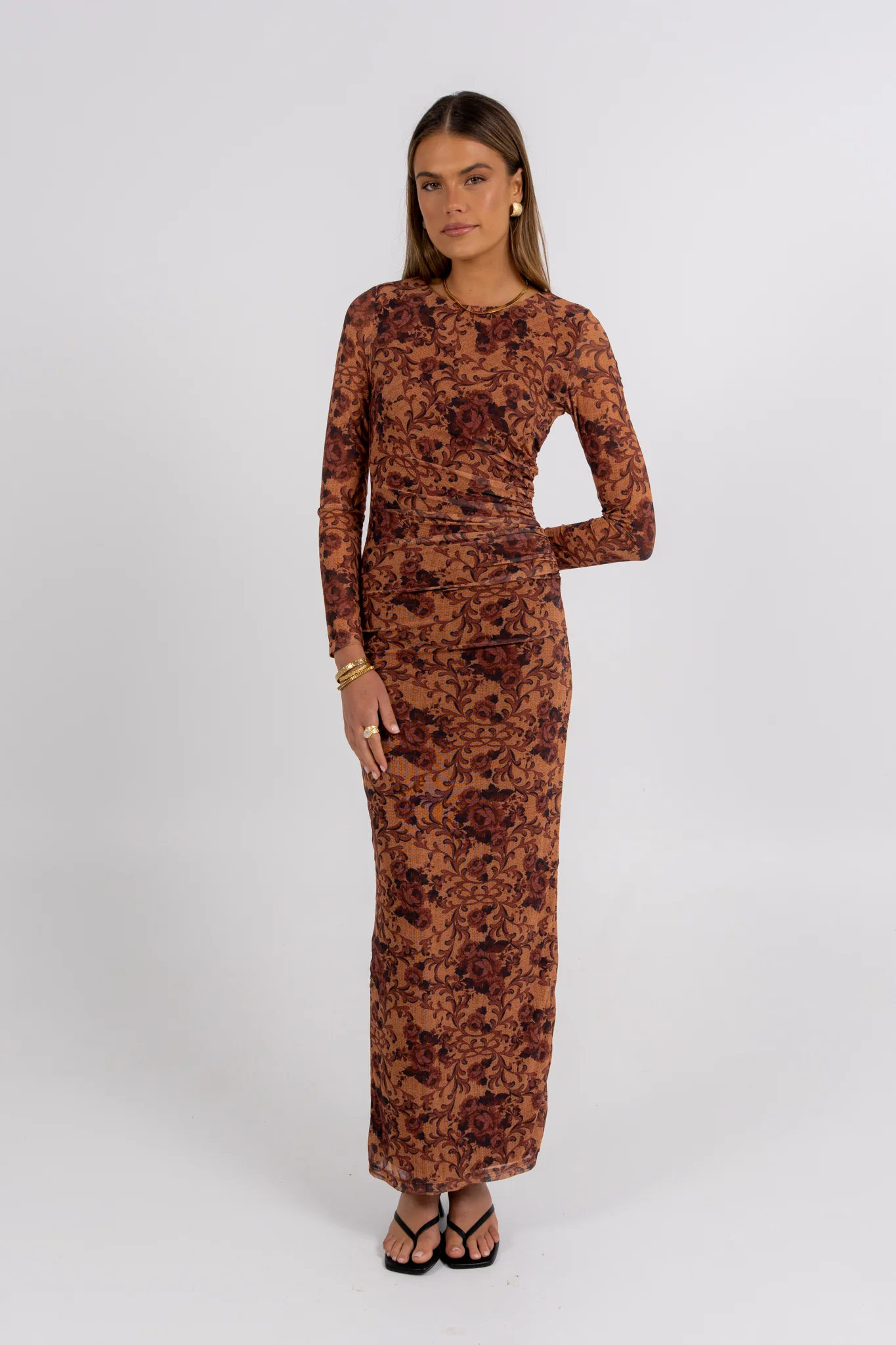 Helena Maxi Dress Heirloom Print - Image 8