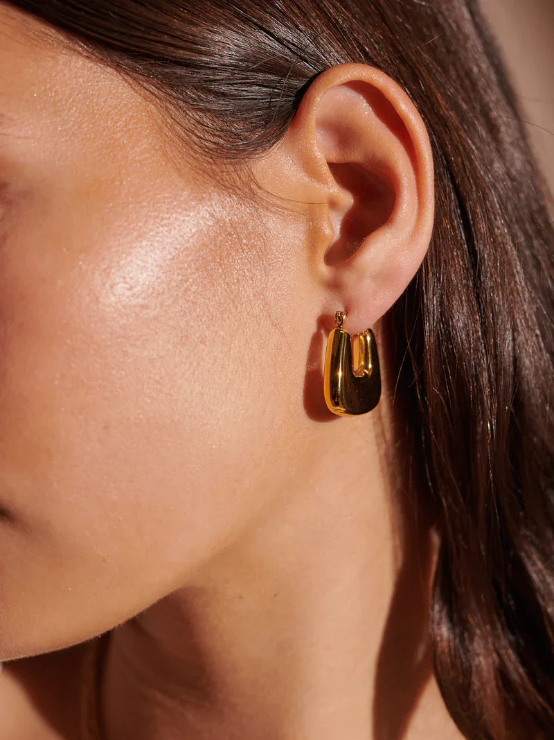 Holly Earrings Gold