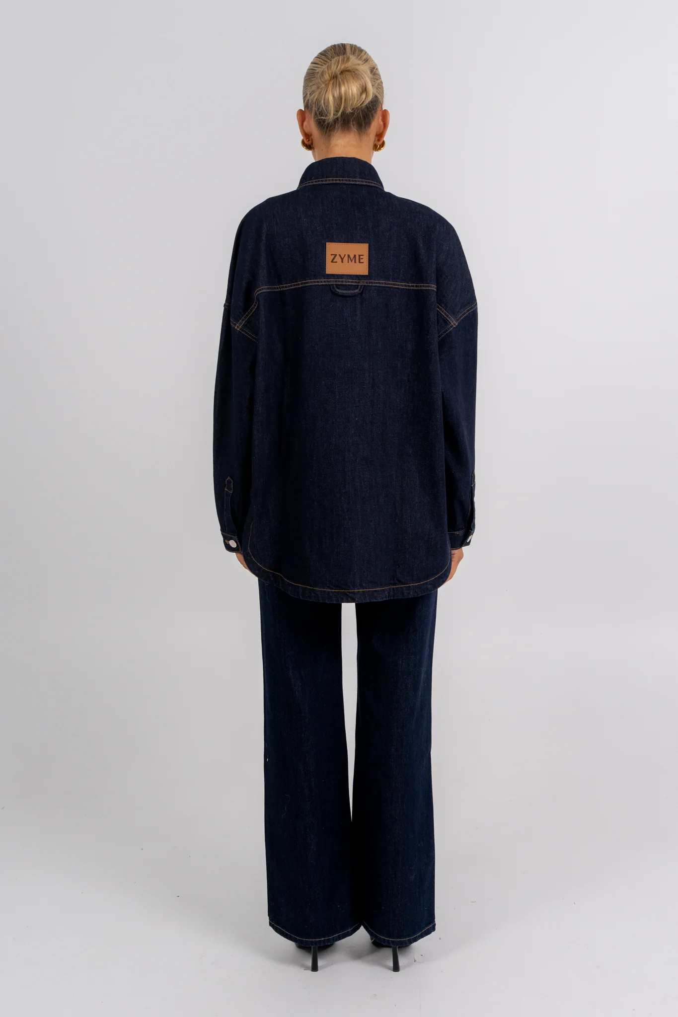 Ilou Denim Shirt Indigo - Image 12