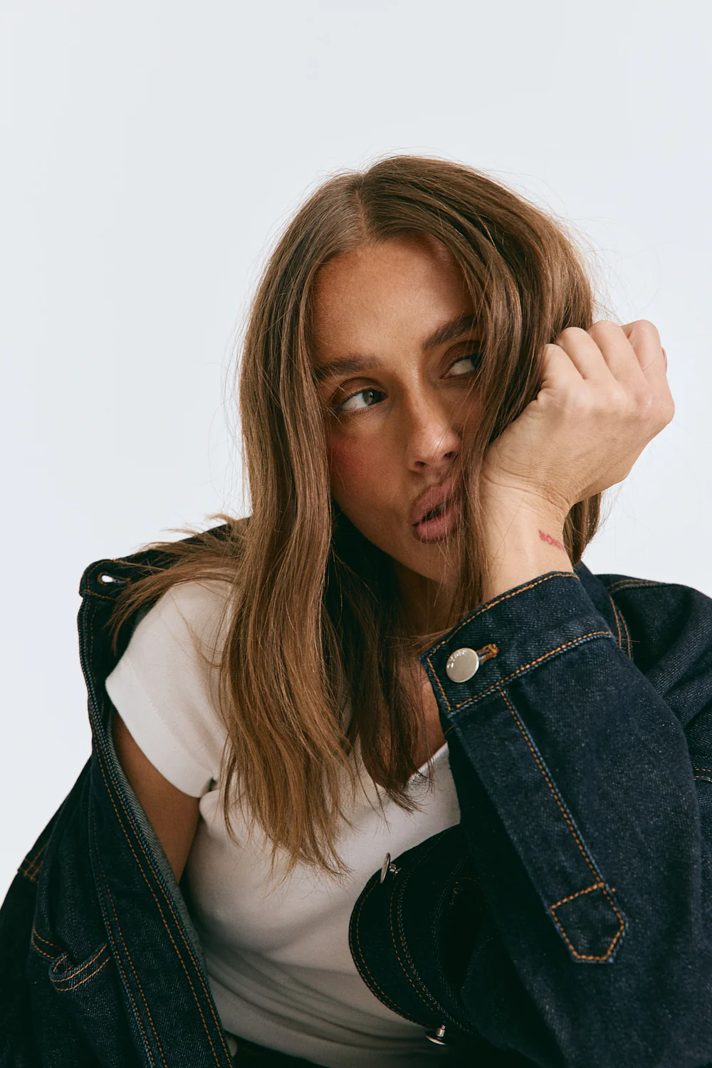 Ilou Denim Shirt Indigo - Image 3