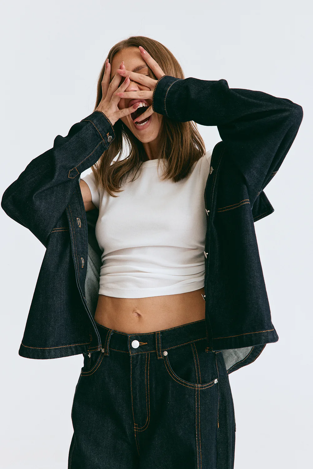 Ilou Denim Shirt Indigo - Image 4