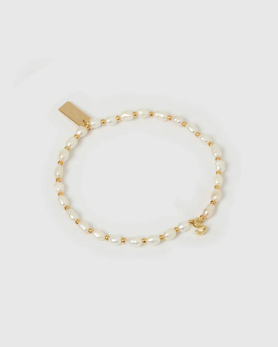 Initial Bracelet Pearl - Image 5