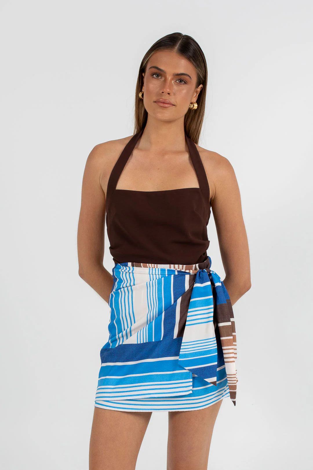 Vigo Mini Skirt Paros Stripe - Image 8