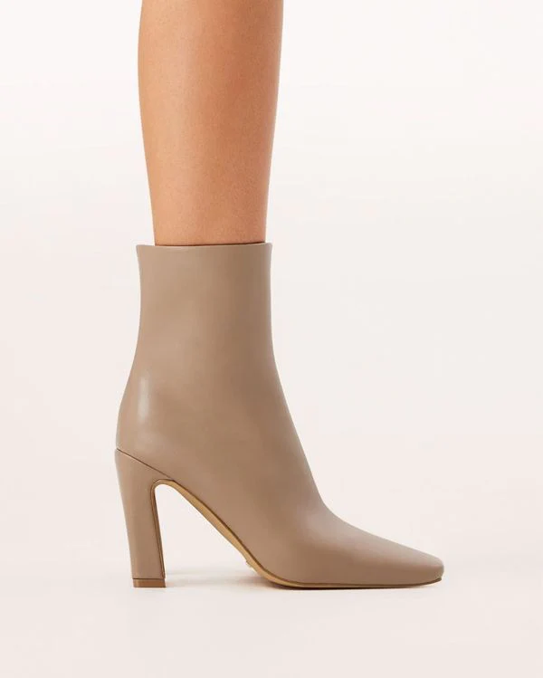 Iva Ankle Boots Truffle - Image 2