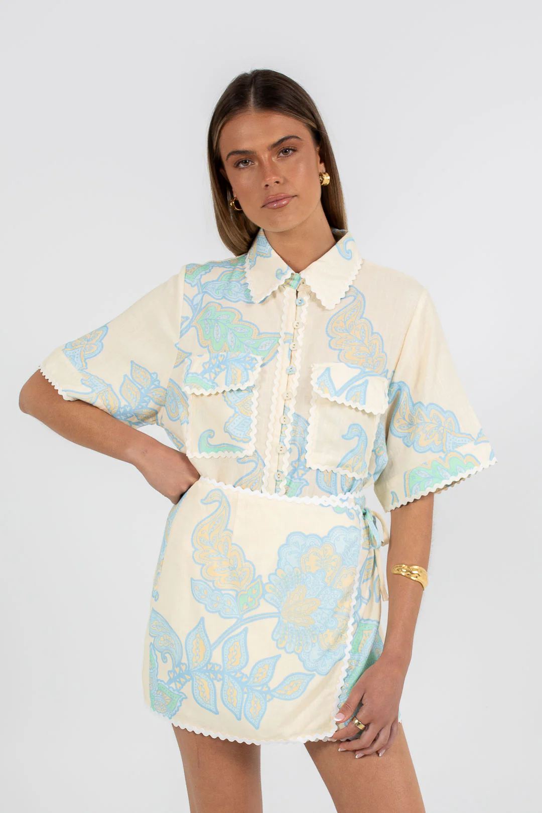 Ivy Mini Skirt Lunelle Print - Image 13