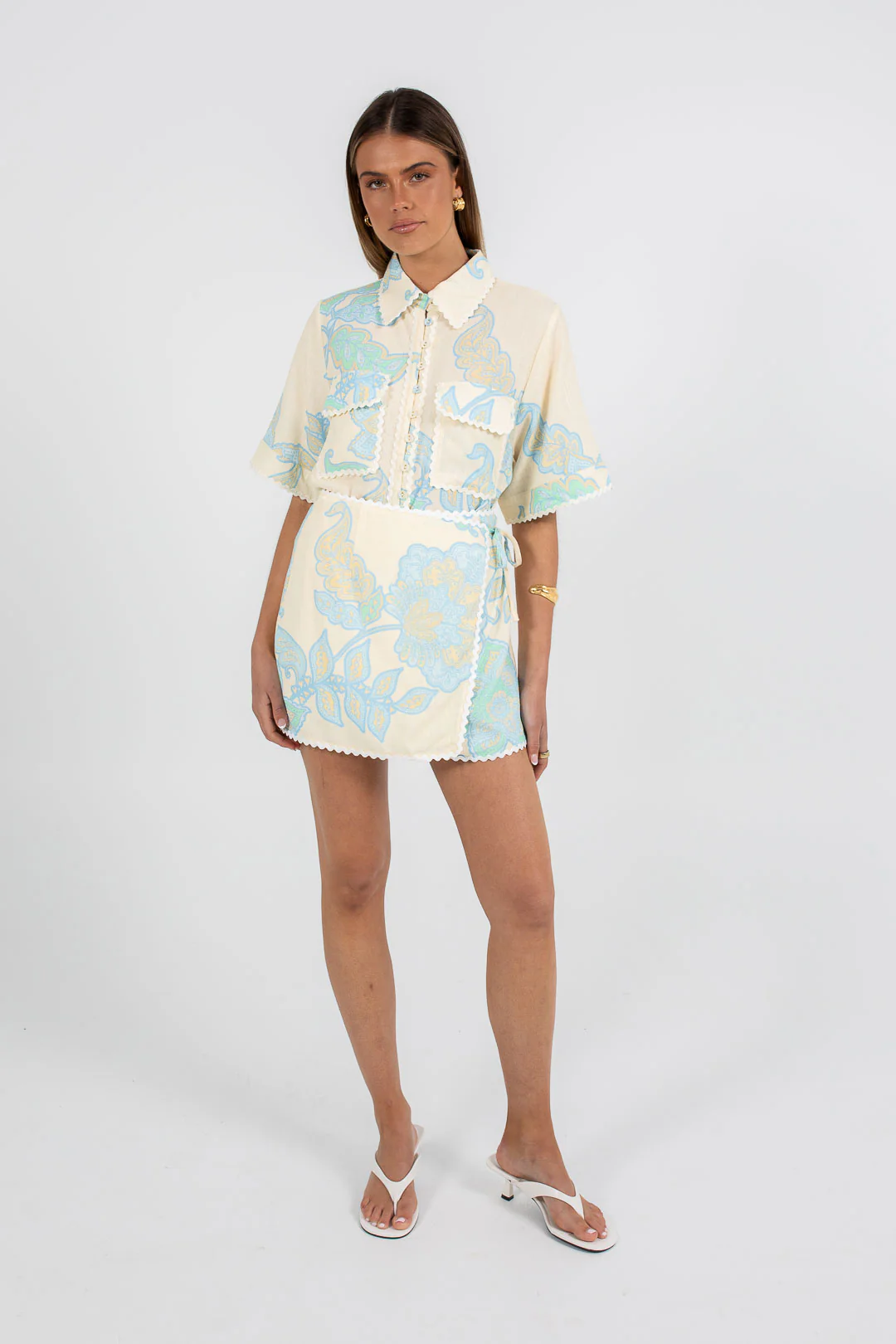 Ivy Mini Skirt Lunelle Print - Image 3