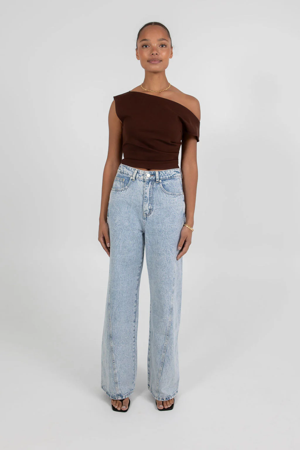 Jacinta Top Chocolate - Image 3