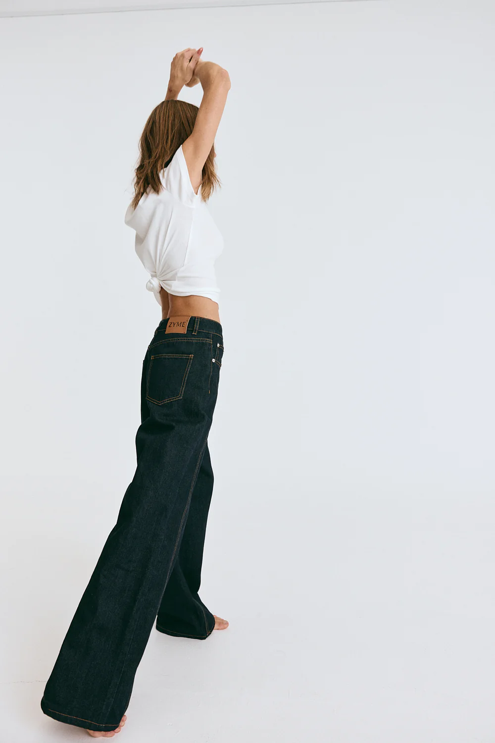 Janey Baggy Leg Jeans Indigo - Image 2