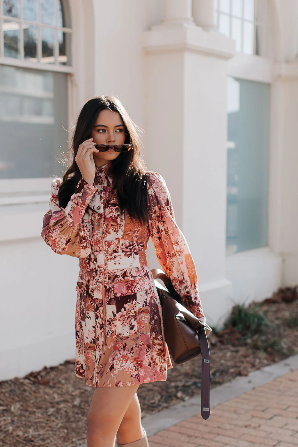 Jolanda Mini Dress Fleur Print - Image 16