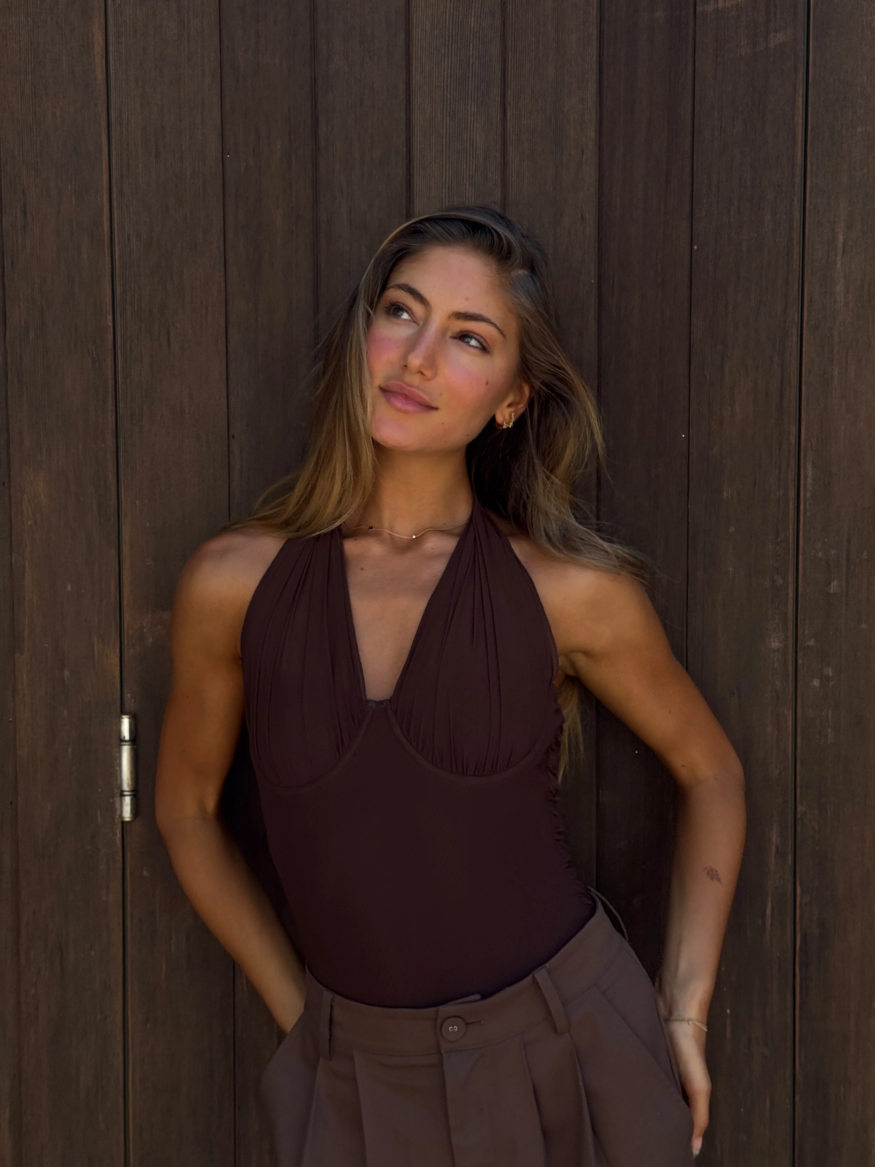 Keisha Bodysuit Chocolate - Image 11