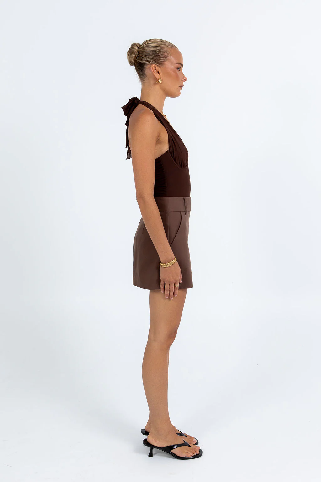 Keisha Bodysuit Chocolate - Image 5