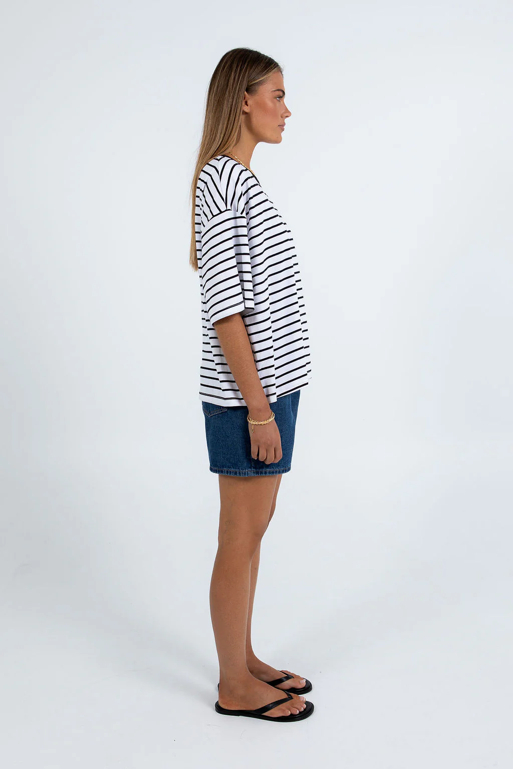 Kell Tee Black Stripe - Image 6
