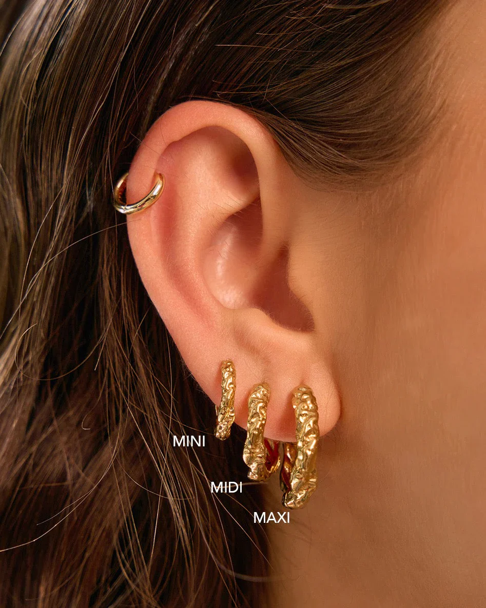 Kira Mini Hoops Gold - Image 2