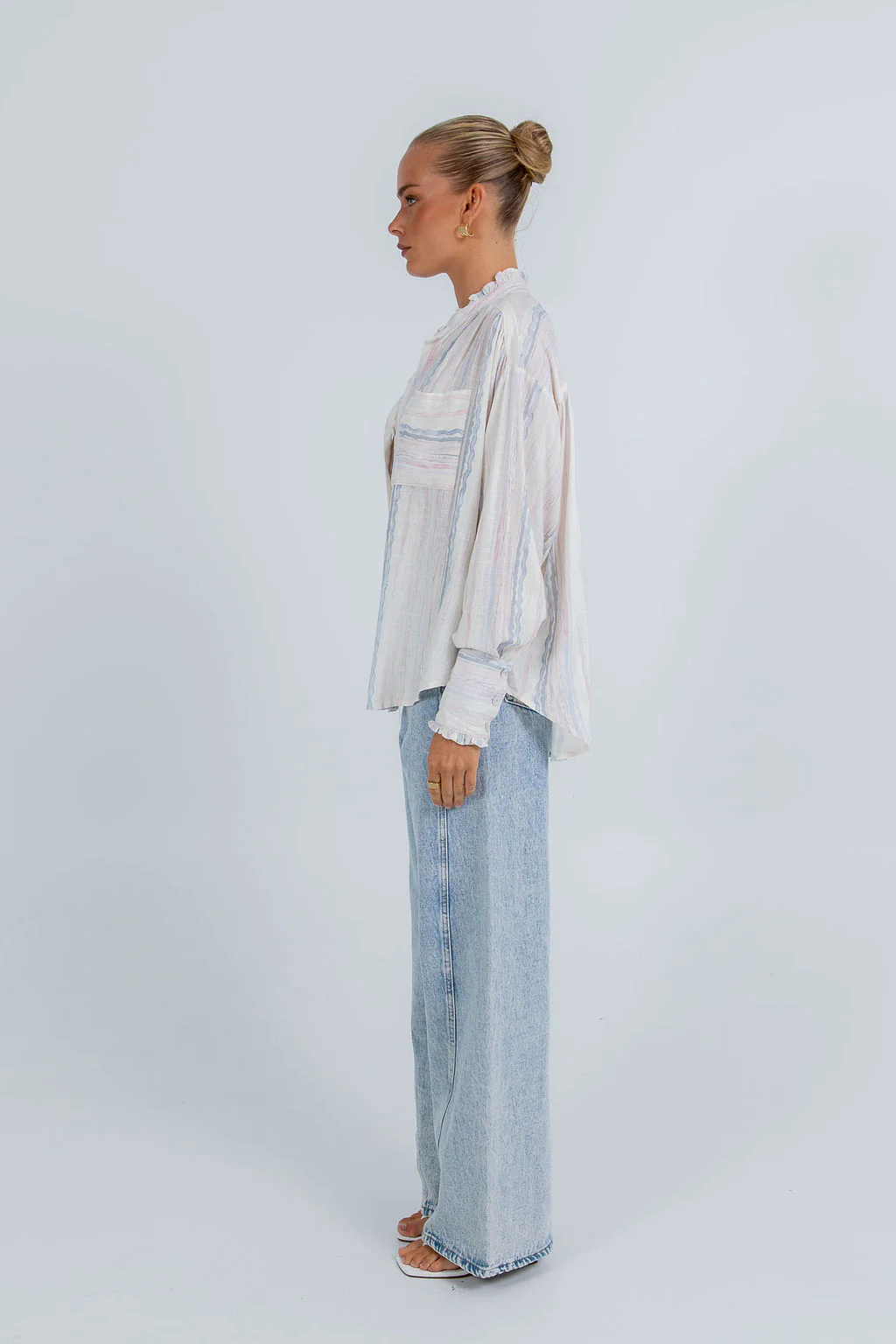 La Tinta Shirt Pastel Stripe - Image 11